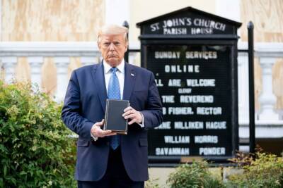 Trump with Bible