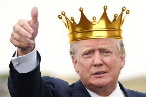 Trump Declares Himself King, 'In Perpetuity'