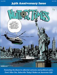 Humor Times current issue cover - click to enlarge Humor Times, FAQs page